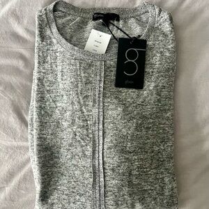 Gibson Heather Gray Knit cozy tunic